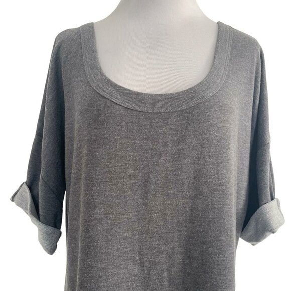 Nation LTD Size Medium Gray Dress 3/4 Sleeve Casual - Picture 2 of 7